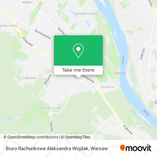 Biuro Rachunkowe Aleksandra Wojdak map