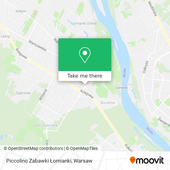 Piccolino Zabawki Łomianki map