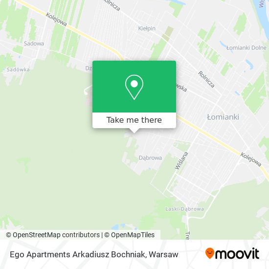 Ego Apartments Arkadiusz Bochniak map