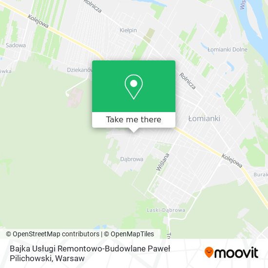 Bajka Usługi Remontowo-Budowlane Paweł Pilichowski map