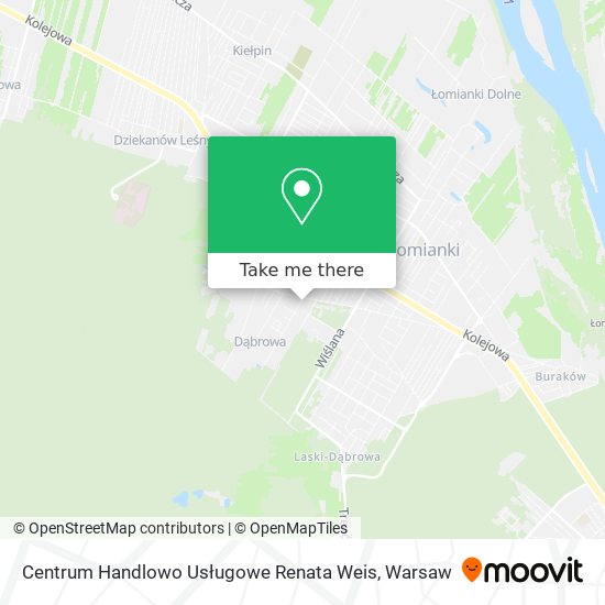 Centrum Handlowo Usługowe Renata Weis map