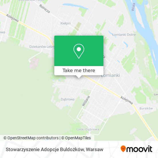 Stowarzyszenie Adopcje Buldożków map