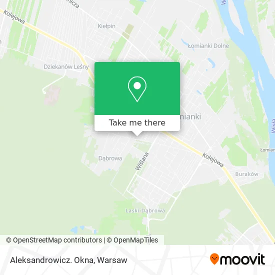 Карта Aleksandrowicz. Okna