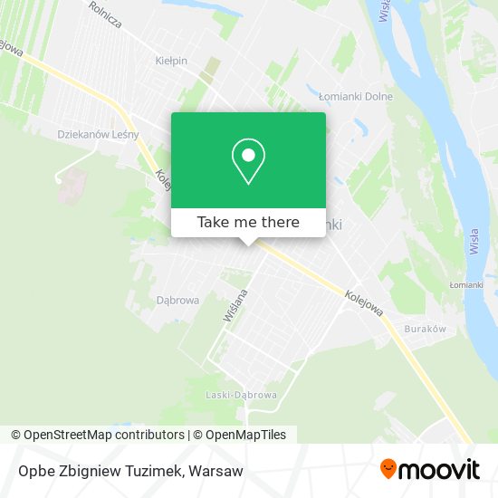 Opbe Zbigniew Tuzimek map