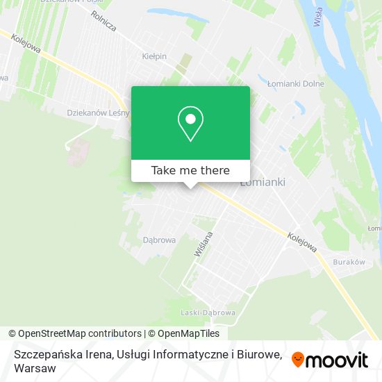 Szczepańska Irena, Usługi Informatyczne i Biurowe map