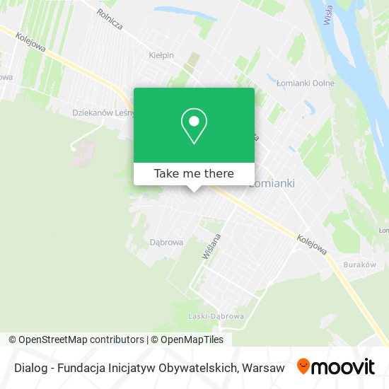 Dialog - Fundacja Inicjatyw Obywatelskich map