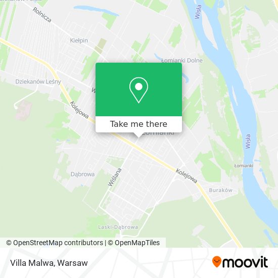 Villa Malwa map