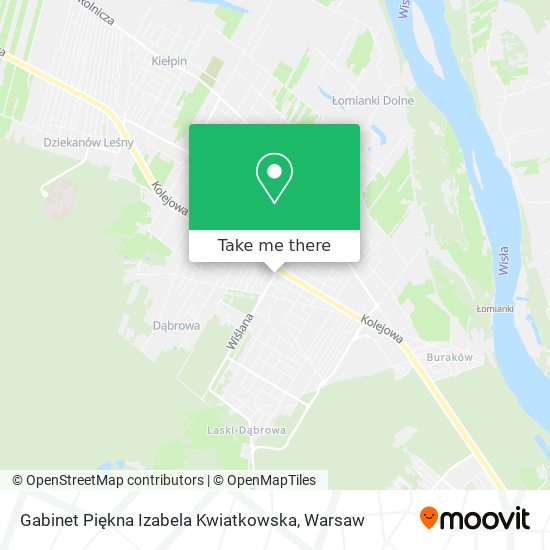 Gabinet Piękna Izabela Kwiatkowska map