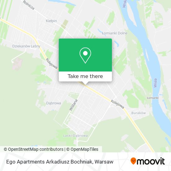 Ego Apartments Arkadiusz Bochniak map