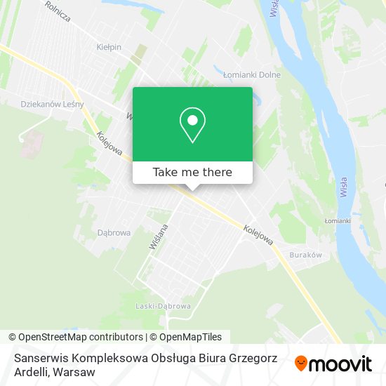 Sanserwis Kompleksowa Obsługa Biura Grzegorz Ardelli map