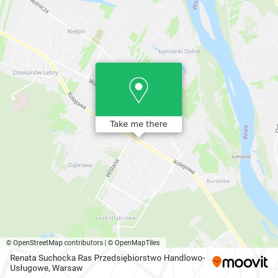 Renata Suchocka Ras Przedsiębiorstwo Handlowo-Usługowe map