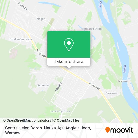 Centra Helen Doron. Nauka Jęz. Angielskiego map