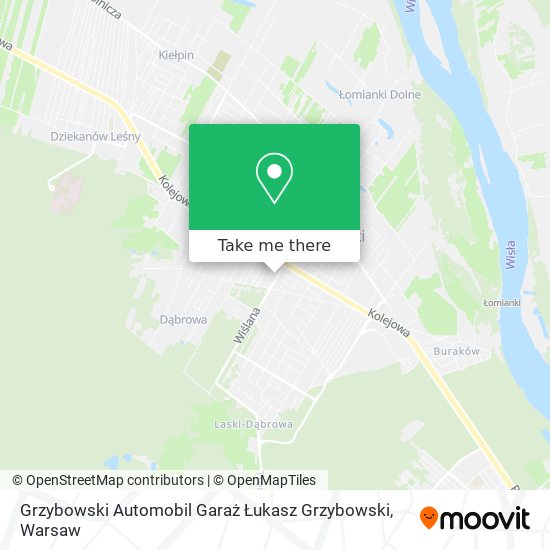 Grzybowski Automobil Garaż Łukasz Grzybowski map