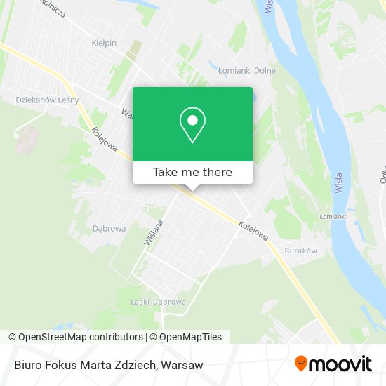 Biuro Fokus Marta Zdziech map