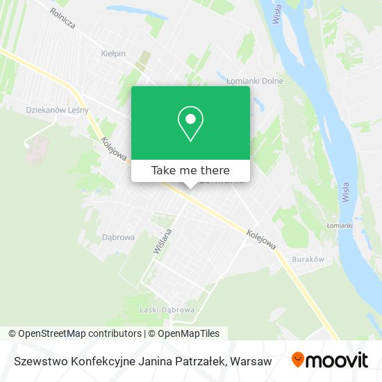 Szewstwo Konfekcyjne Janina Patrzałek map