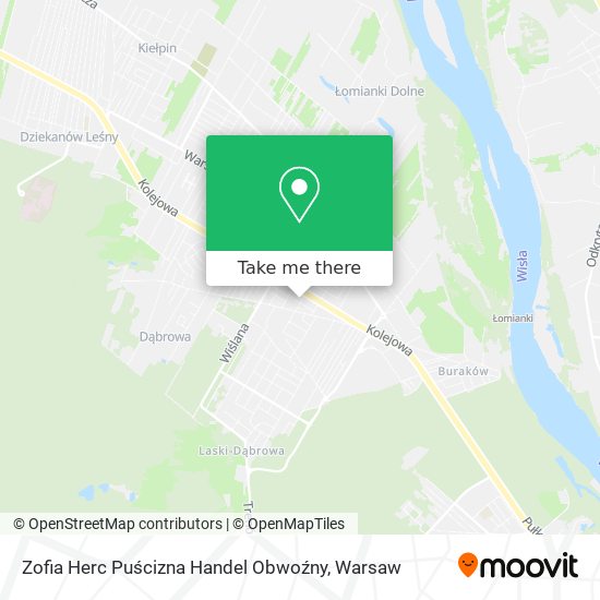 Zofia Herc Puścizna Handel Obwoźny map