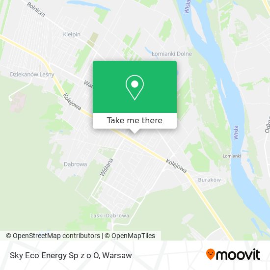 Sky Eco Energy Sp z o O map