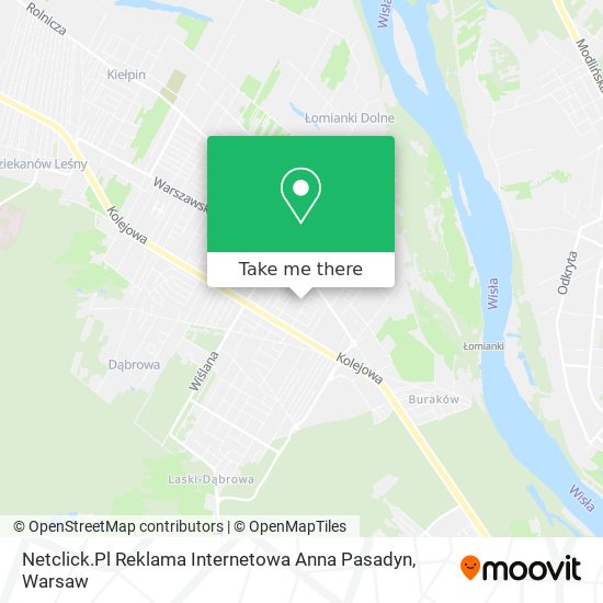 Netclick.Pl Reklama Internetowa Anna Pasadyn map