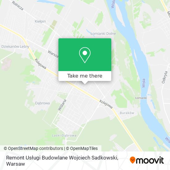 Remont Usługi Budowlane Wojciech Sadkowski map