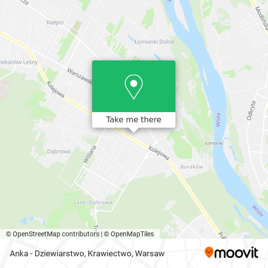 Anka - Dziewiarstwo, Krawiectwo map