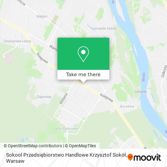 Sokool Przedsiębiorstwo Handlowe Krzysztof Sokół map