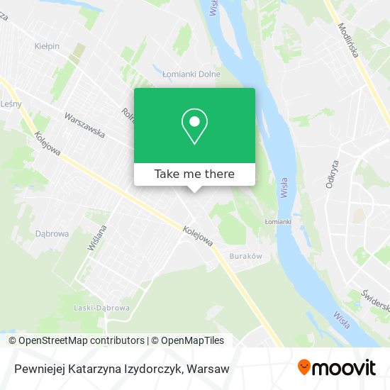 Pewniejej Katarzyna Izydorczyk map