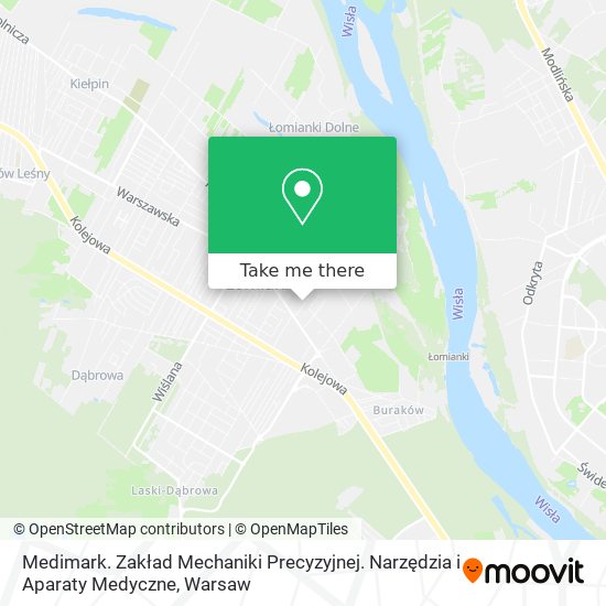 Medimark. Zakład Mechaniki Precyzyjnej. Narzędzia i Aparaty Medyczne map