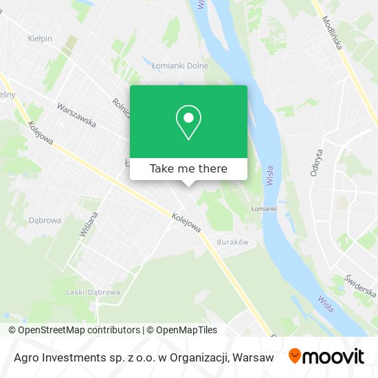 Agro Investments sp. z o.o. w Organizacji map