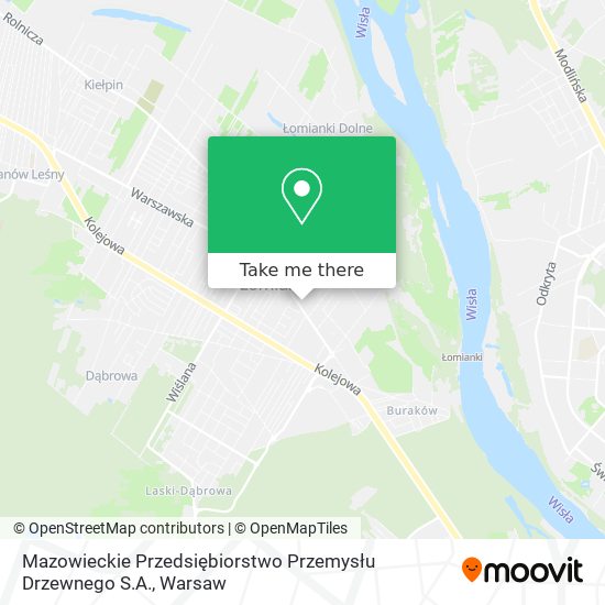 Mazowieckie Przedsiębiorstwo Przemysłu Drzewnego S.A. map