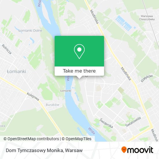 Dom Tymczasowy Monika map