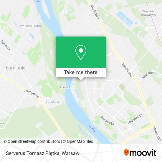 Serverus Tomasz Piętka map