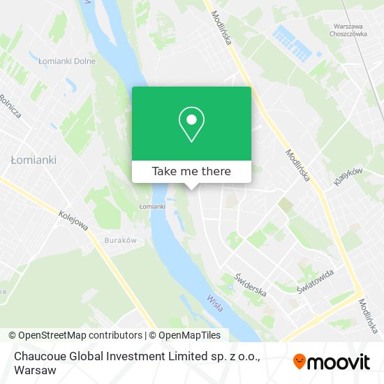 Chaucoue Global Investment Limited sp. z o.o. map