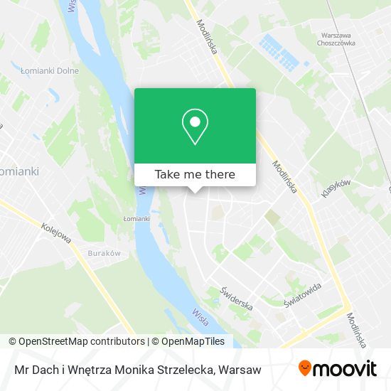 Mr Dach i Wnętrza Monika Strzelecka map