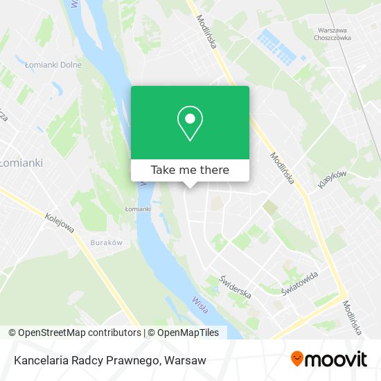 Kancelaria Radcy Prawnego map