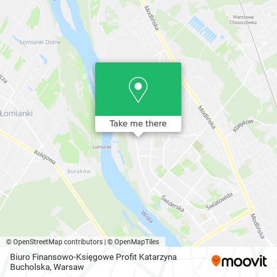 Biuro Finansowo-Księgowe Profit Katarzyna Bucholska map