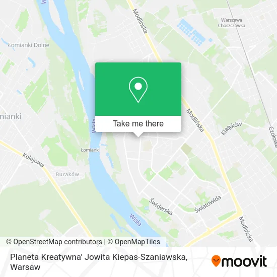Planeta Kreatywna' Jowita Kiepas-Szaniawska map