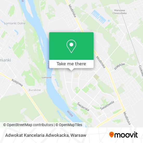 Карта Adwokat Kancelaria Adwokacka