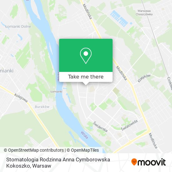 Stomatologia Rodzinna Anna Cymborowska Kokoszko map