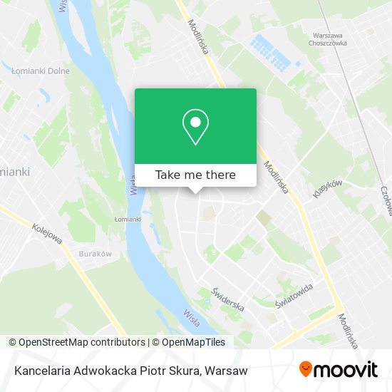 Kancelaria Adwokacka Piotr Skura map