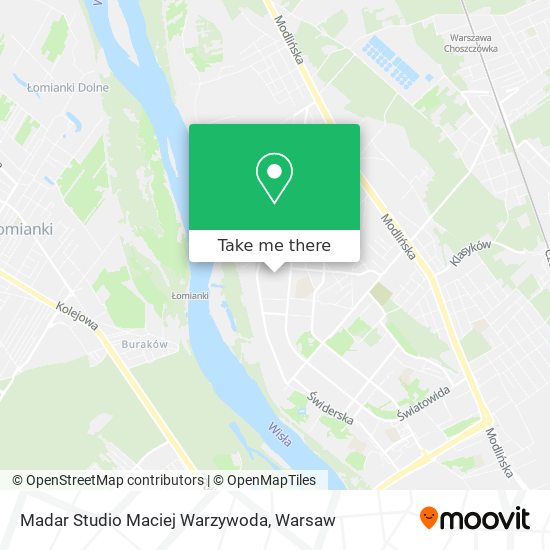 Madar Studio Maciej Warzywoda map