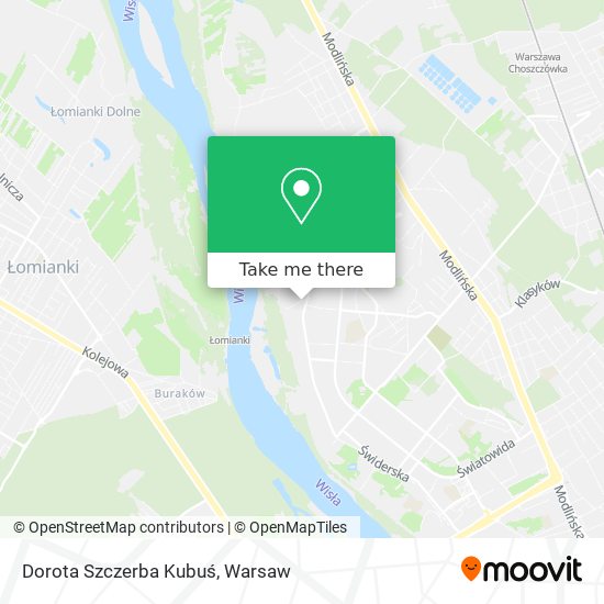 Dorota Szczerba Kubuś map