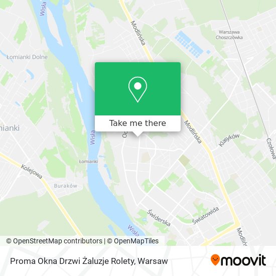 Proma Okna Drzwi Żaluzje Rolety map