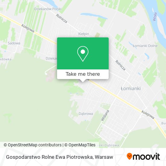 Gospodarstwo Rolne Ewa Piotrowska map