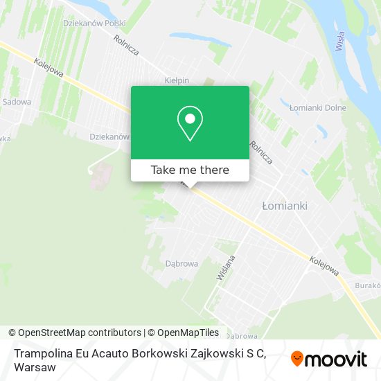 Trampolina Eu Acauto Borkowski Zajkowski S C map