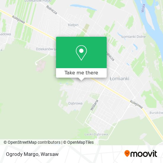 Ogrody Margo map