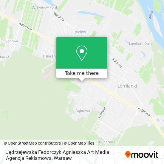 Jędrzejewska Fedorczyk Agnieszka Art Media Agencja Reklamowa map