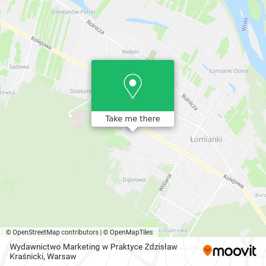 Wydawnictwo Marketing w Praktyce Zdzisław Kraśnicki map