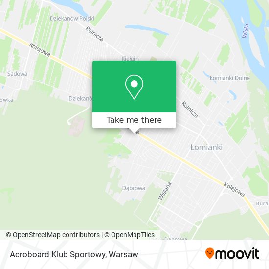 Acroboard Klub Sportowy map