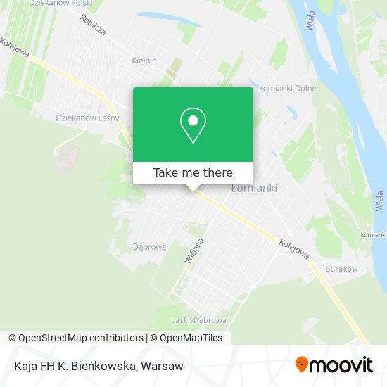 Kaja FH K. Bieńkowska map