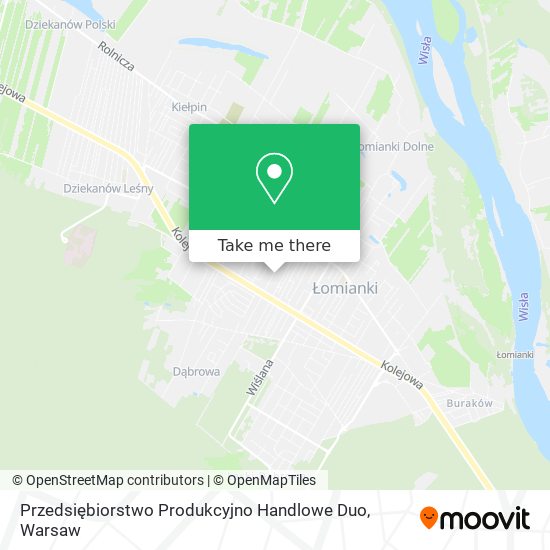 Przedsiębiorstwo Produkcyjno Handlowe Duo map